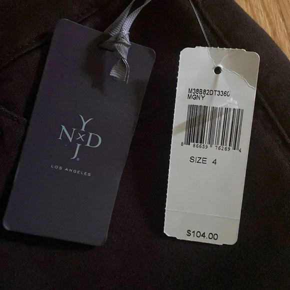 NYDJ Mahogany Brown Legging Jeans sz 4 - Picture 8 of 10